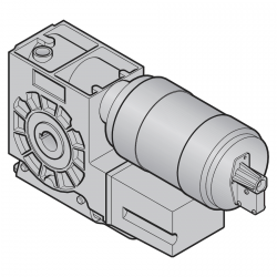 Napęd nasadowy S18, AWG, SMA, 400D, o efektywnym czasie pracy 60%, IP65