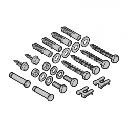 Paczka ze śrubami do napędu