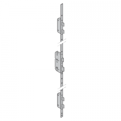 Zamek automatyczny S5, głębokość zamka 40 mm, profilowa wkładka patentowa, RAM: od > 2250 mm do ≤ 2500 mm (wariant XXL), lewy