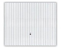 Brama uchylna N80, 2250 x 2075 mm, wzór 902, kolor RAL 9016 biały