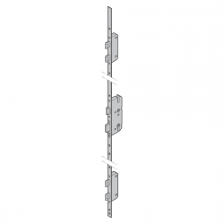 Zamek automatyczny S5, głębokość zamka 40 mm, okrągła wkładka patentowa, RAM: od ≥ 2062 mm do ≤ 2250 mm, prawy