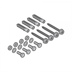 Paczka ze śrubami do modułu baterii słonecznych SM24-1, SM24-2