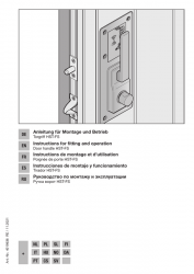 Instrukcja montażu i obsługi - Uchwyt bramowy HST-FS do bramy bocznej segmentowej HST42 BR30