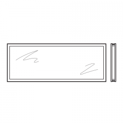 Podwójna szyba z pojedynczego szkła bezpiecznego, przezroczysta, 26 mm, G2