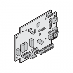 Płytka obwodu drukowanego do sterowania bramy w garażach podziemnych ES 2 (tylko w połączeniu z serią 2)