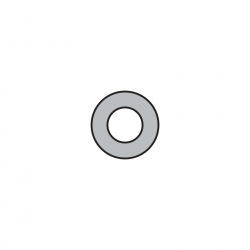 Podkładka okragła A 4,3