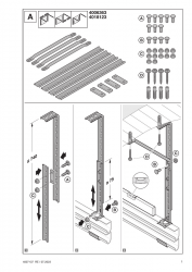 Instrukcja - Zestaw podwieszenie szyny bieżnej