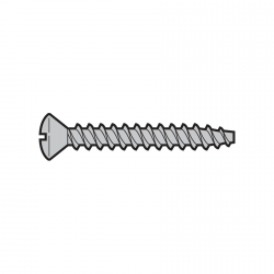 Zestaw wkrętów 3,5 × 33 mm EPU z przetłoczeniami (10 szt.)