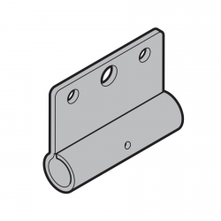 Zawias środkowy, zestaw 3 sztuk wraz ze śrubami, dla bram o szerokości od 2500 mm