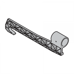 Suwak amortyzacyjny, lewy