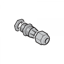 Połączenie śrubowe do kabli M25