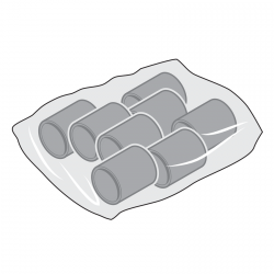 Tuleja dystansowa do rolki bieżnej bram IsoMatic, szerokość 13 mm