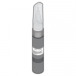 Pisak do lakierowania 25 ml, RAL 7016 matowy