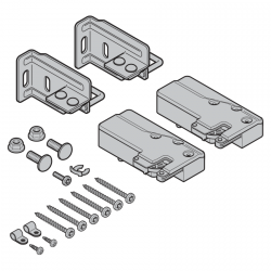 Zestaw: ryglowanie, otwieranie prawo / zamykanie lewo