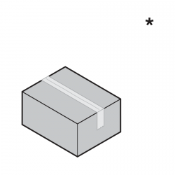 Karton z akcesoriami, prowadzenie DS, lewe (IV) (profil U, wsporniki, rolka, łuki, śruby, itp.)