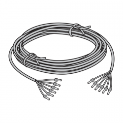 Przewód przyłączeniowy DTH / 300 U, długość 9000 mm