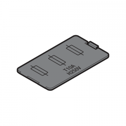 Pokrywa zabezpieczająca do sterowania 545 / 560