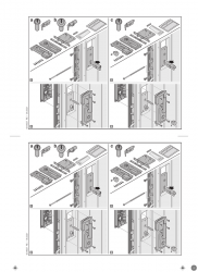 Instrukcja montażu - Uchwyt ręczny do bramy bocznej segmentowej HST42 BR30