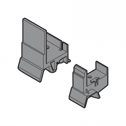 Uchwyt do uszczelek przylgowych, strona zakrętu, otwieranie w prawo