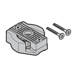 Wspornik tarczy napędowej do prowadnicy FS 10 z pasem zębatym