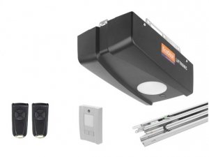 ZESTAW: napęd Liftronic 700 (siła 700 N, do 9.5 m2) + szyna średnia FS 3-M + dwa piloty RSC 4 + sterownik PB1 