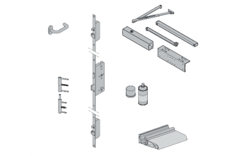 Drzwi z przegrodą termiczną