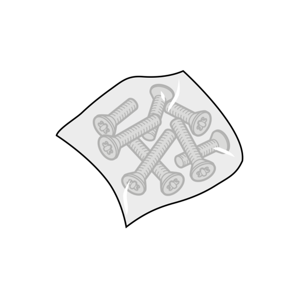 Zestaw: śruby zestaw komplety klamek drzwi przejściowe PT4