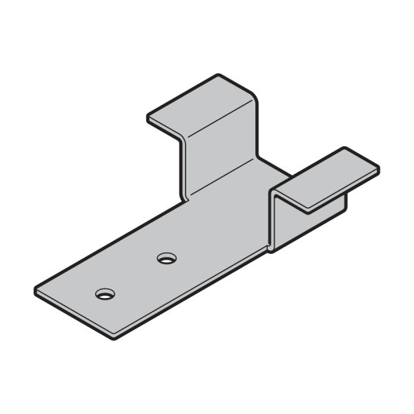 Przedłużenie rowka – element dolny, stal nierdzewna