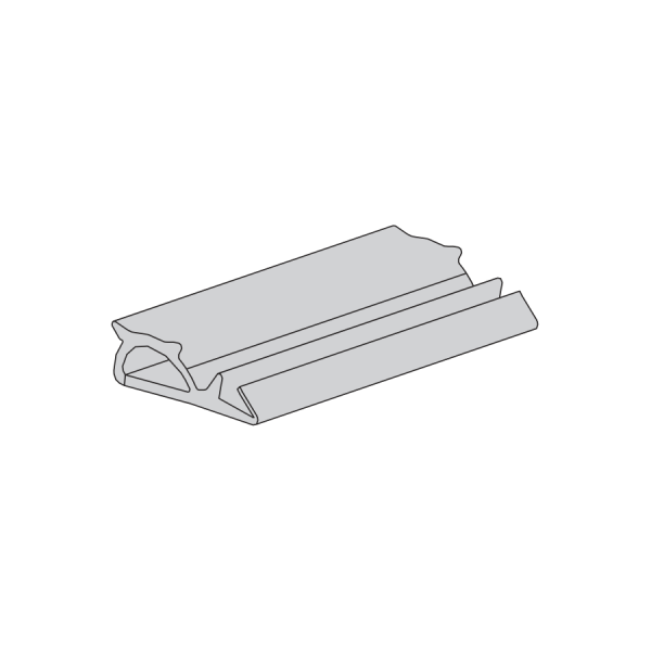 Uszczelka płyty drzwiowej (przylga skrzydła), dł. 7000 mm