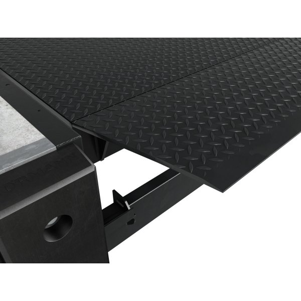 Rampa przeładunkowa ze składaną klapą HLS2-FR, model ramowy 2000 x 2500 mm, ocieplana, olej do -25 °C, uszczelka wokół platformy