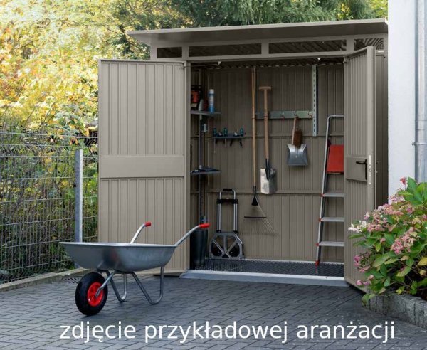 Domek ogrodowy z dachem jednospadowym „Berry” model „Modern” typ 1
