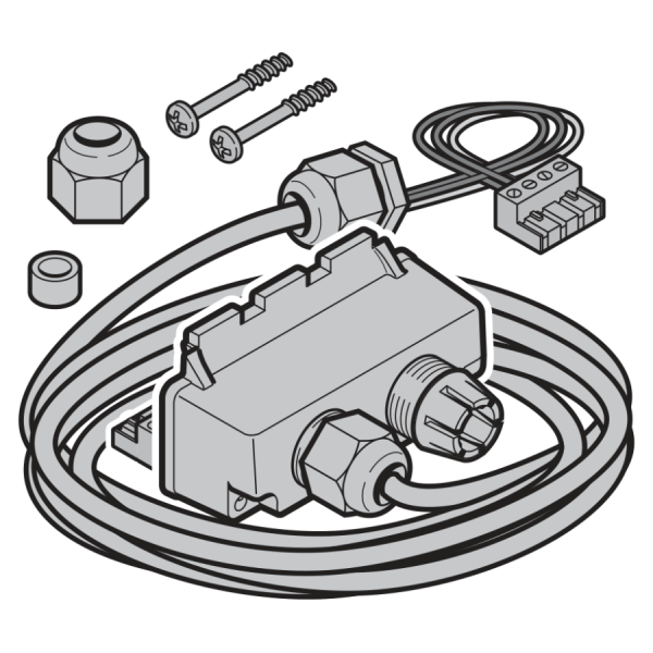 Przewód podłączeniowy silnika WA 500 (400 V), długość 8000 mm
