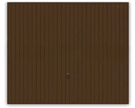 Brama uchylna N80, 2250 x 2000 mm, wzór 902, kolor RAL 8028 brązowy