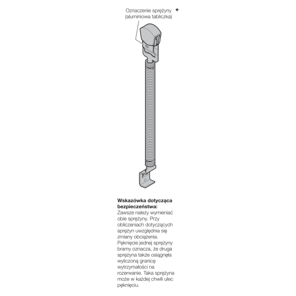 Sprężyna naciągowa, typ 1, numer 740