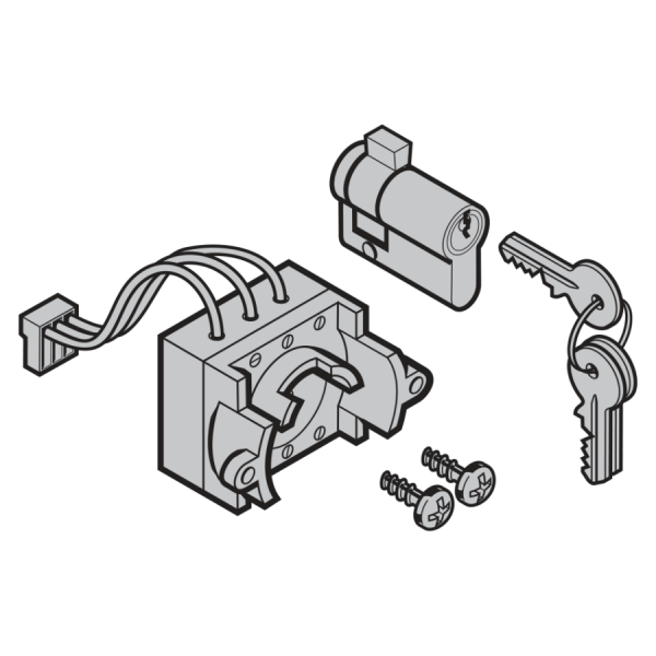Przełącznik do jednostronnej wkładki patentowej / sterowania 545 / 560