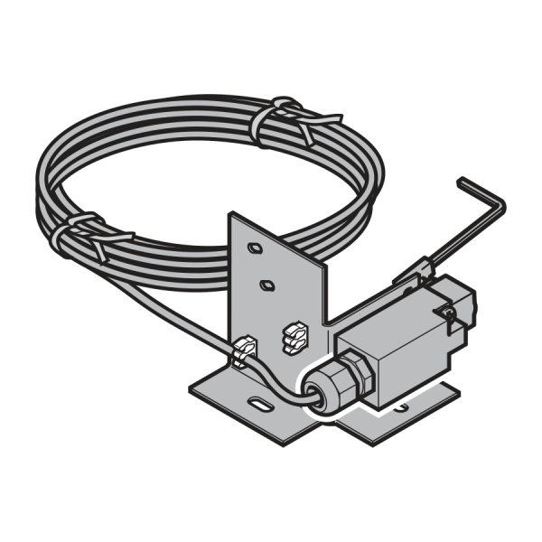 Sterownik do przeciwwagi z okablowaniem typu Snap M8, prawy