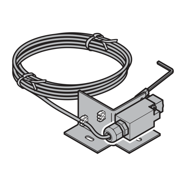 Sterownik do przeciwwagi z okablowaniem typu Snap M8, prawy