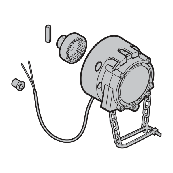 Zestaw do rozbudowy awaryjnego łańcucha ręcznego do WA 400 FU, z paczką drobnych elementów NHK (nr art.: 638070)