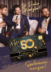 Karnet  W Dniu Urodzin 50