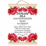 Dyplom Dla Najcudowniejszej Mamy na świecie