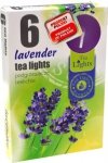 PODGRZEWACZ 6 SZTUK TEA LIGHT Lavender