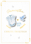 Kartka z kopertą Pamiątka Chrztu Świętego