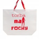 Torba z napisem Torba na fochy...  52x40 cm