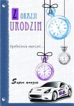 Kartka Z Okazji Urodzin  Spełnienia Marzeń... / samochód/