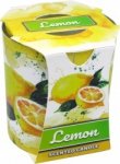 ŚWIECA SZKLANKA POWLEKANA VERONA A'1 LEMON
