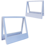 Pudełko na biżuterię - pyłoszczelny plastikowy pojemnik z przezroczystą elastyczną folią na naszyjniki, bransoletki, pierścionki , monety, przypinki i inne drobne przedmioty. 18x20 cm