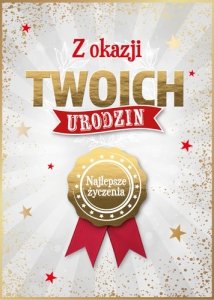 Kartka z kopertą Z Okazji Twoich Urodzin