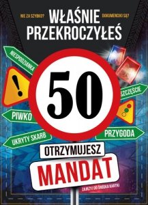 Kartka z kopertą Z Okazji Twoich 50 Urodzin
