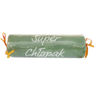Ręcznik zielony  cukierek z haftem Super Chłopak