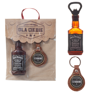 Zestaw dla Kochanego Dziadka / otwieracz whisky + brelok / w ozdobnym opakowaniu